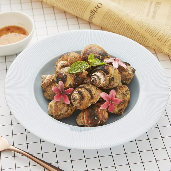 Charcoal-Grilled Snails